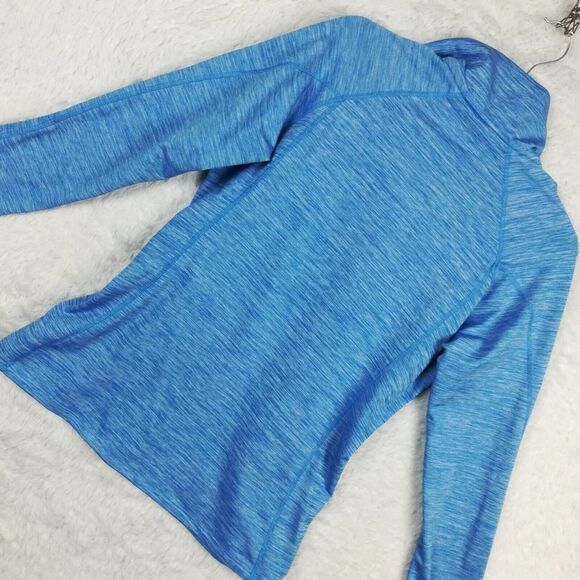 Under Armour Womens Coldgear Active Cozy Blue Heather Long Sleeve Athleisure S - Picture 6 of 10